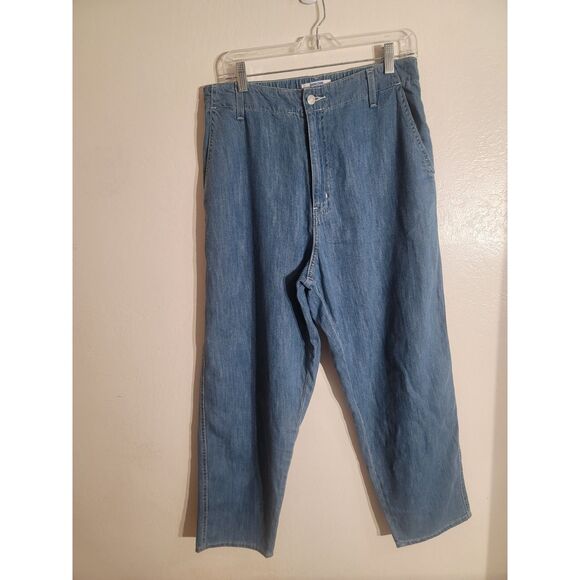 NWOT Denizen From Levi's Loose Taper High Waisted sz 10 Medium Wash Denim Jeans - Picture 3 of 13